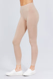 Cotton Long Legging Full Ankle Length Yoga Pants 8477