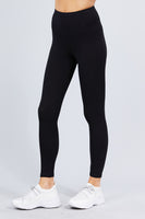 Cotton Long Legging Full Ankle Length Yoga Pants 8477