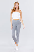 Cotton Long Legging Full Ankle Length Yoga Pants 8477
