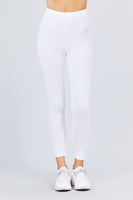 Cotton Long Legging Full Ankle Length Yoga Pants 8477